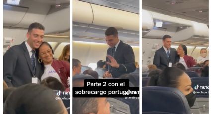 Sobrecargo enamora a mexicanas y se hace viral en TikTok | VIDEO