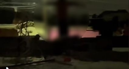 Aterrador '"fantasma" es captado en azotea de casa en Saltillo | VIDEO