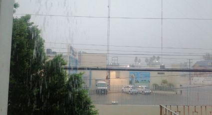 Azota tromba a Nuevo Laredo; fuertes lluvias afectan la ciudad