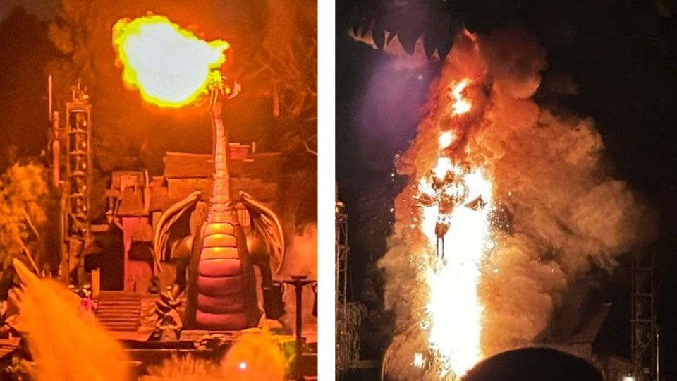 Fuego se sale de control en Disneyland