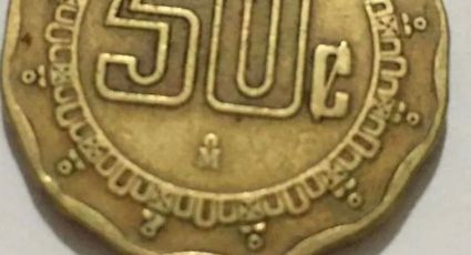 Por esta moneda de 50 centavos podrías obtener hasta 25 mil pesos | FOTO