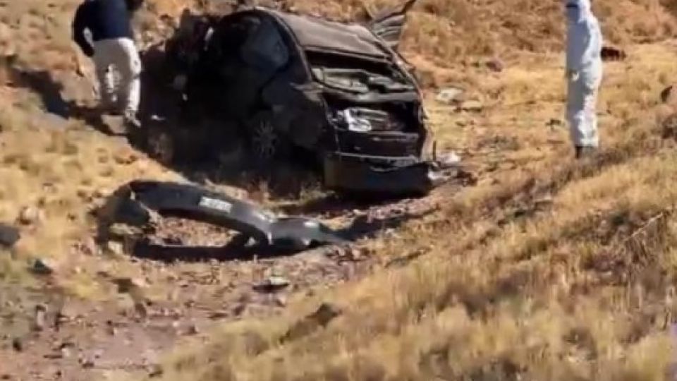 Terrible volcadura se presentó en la Durango-Torreón