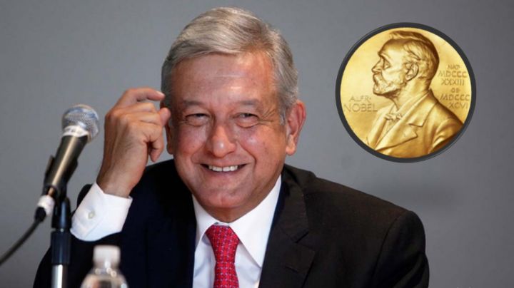 Proponen a AMLO para recibir Premio Nobel de la Paz: "como Mahatma Gandhi o Nelson Mandela"