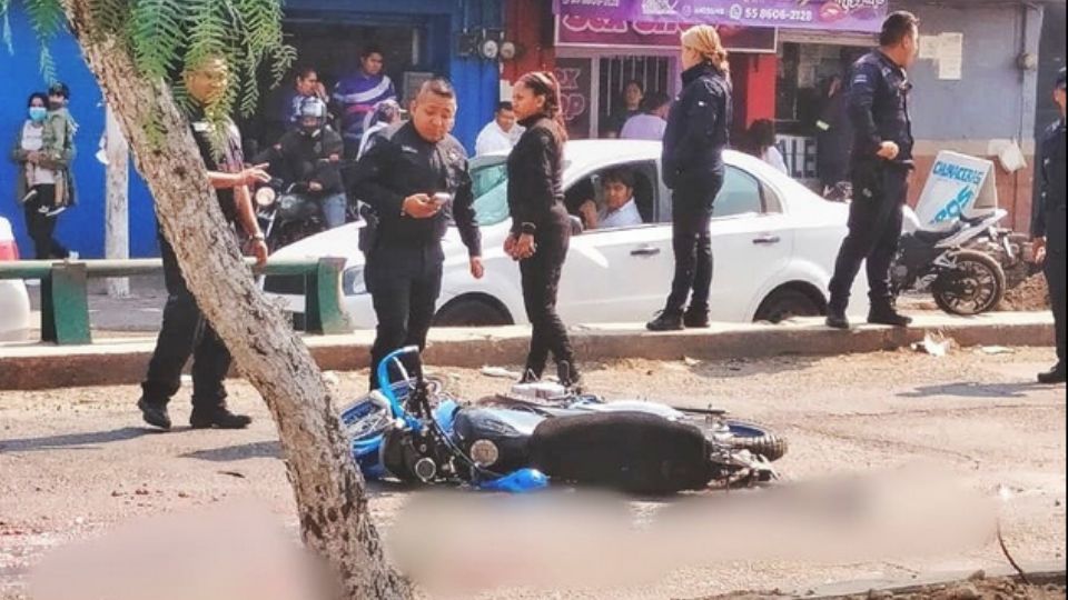 Motociclista muere despedazado por tráiler