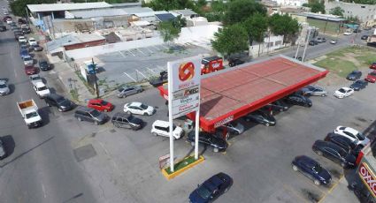 Largas filas en gasolineras de Nuevo Laredo | FOTOS