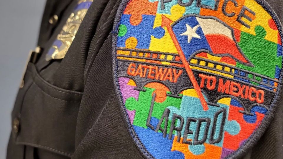 Policía de Laredo cambia su escudo este mes de abril.