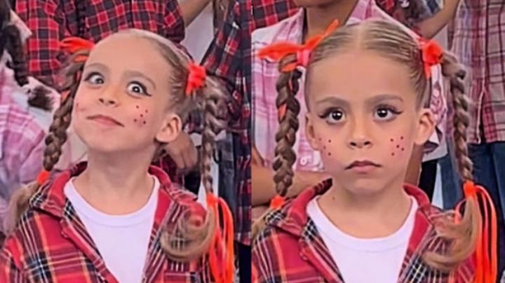 La niña de las trenzas: ¿quién es y por qué hace caras? | VIDEO