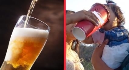 Papás dan de beber michelada a bebé y los critican en redes sociales | VIDEO