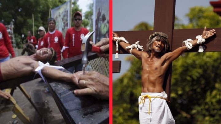 Pasión de Cristo 2023: En este país usan clavos de verdad para el Viacrucis