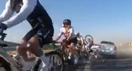 Hombre en estado de ebriedad atropella a grupo de ciclistas | VIDEO