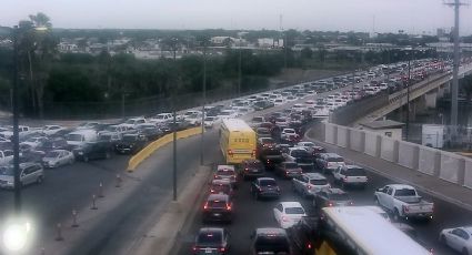 Vacacionistas que regresan a México saturan puentes en la frontera