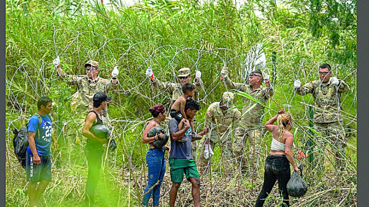 Reforzó Guardia Nacional la vigilancia en frontera sur
