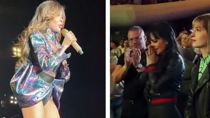 Gloria Trevi hace llorar a Maribel Guardia; conmueve a todos en su concierto | VIDEO
