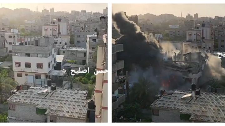 Bombardeo de casas en Franja de Gaza; Israel afirma ser objetivos militares | VIDEO