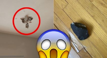 Objeto atraviesa techo de casa en Estados Unidos ¡Era un meteorito!