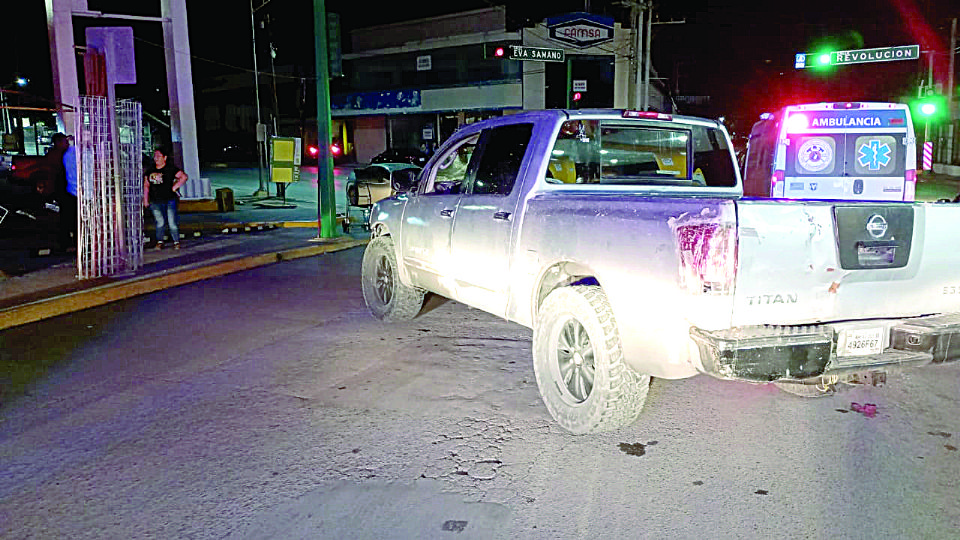 A dos personas atropellaron en la Buenavista.