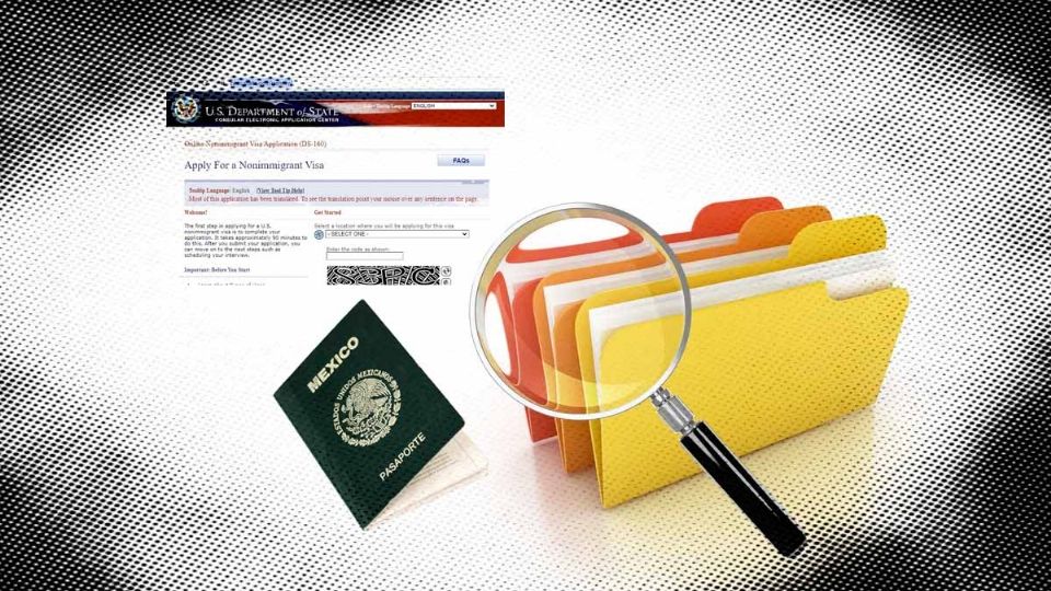 Documentos necesarios para llenar formulario DS-160 para visa