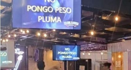 Restaurante decide no poner en sus pantallas música de Peso Pluma; divide opiniones