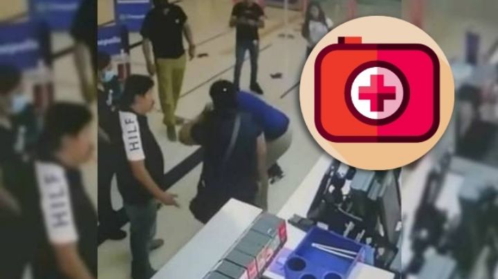 Empleada de cine salva a menor de morir ahogado; le aplicó primeros auxilios | VIDEO