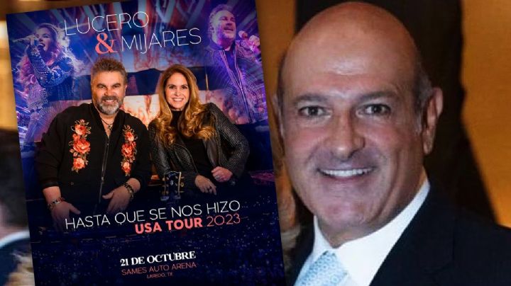 Lucero y Mijares andan juntitos de gira y vienen a Laredo; ¿qué opina su marido?