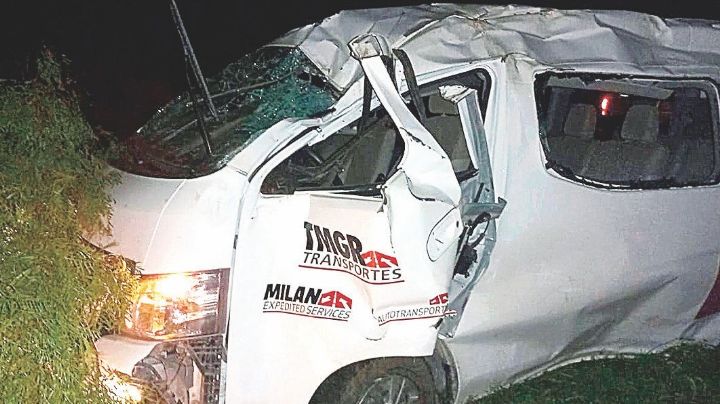 Accidente mortal en Libramiento Mex II; muere chofer de vehículo de personal