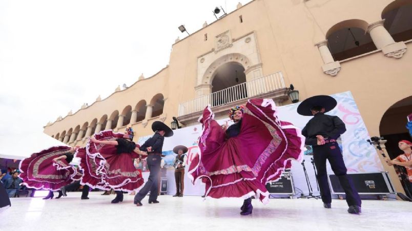 Hubo exhibición de danza en la Feria Turística 2023 de Nuevo Laredo