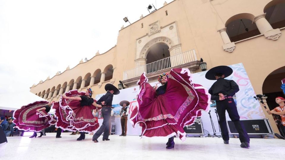 Hubo exhibición de danza en la Feria Turística 2023 de Nuevo Laredo