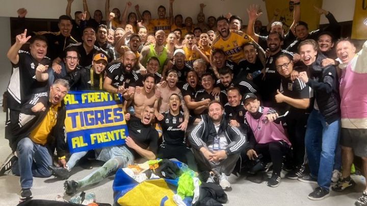 Así celebró Tigres haber eliminado a Rayados y su pase a la Final | VIDEO