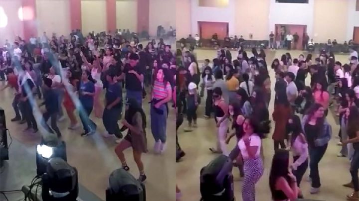 Nuevo Laredo: alumnos de la secundaria 7 así bailaron el Día del estudiante | VIDEO