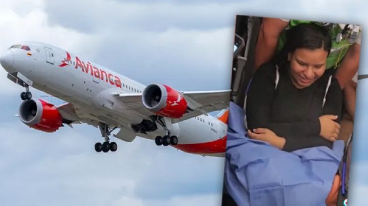 Nicaragüense da a luz a bebé en avión colombiano que iba a Miami, pero aterriza en Cancún
