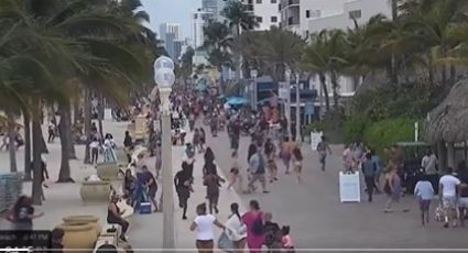 Se registra un tiroteo en Hollywood Beach, Florida: hay heridos | VIDEO