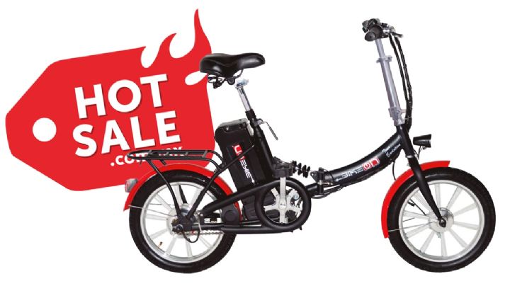 BikeOn Tour: la bicicleta eléctrica plegable; este es su increíble precio en el 'Hot Sale'
