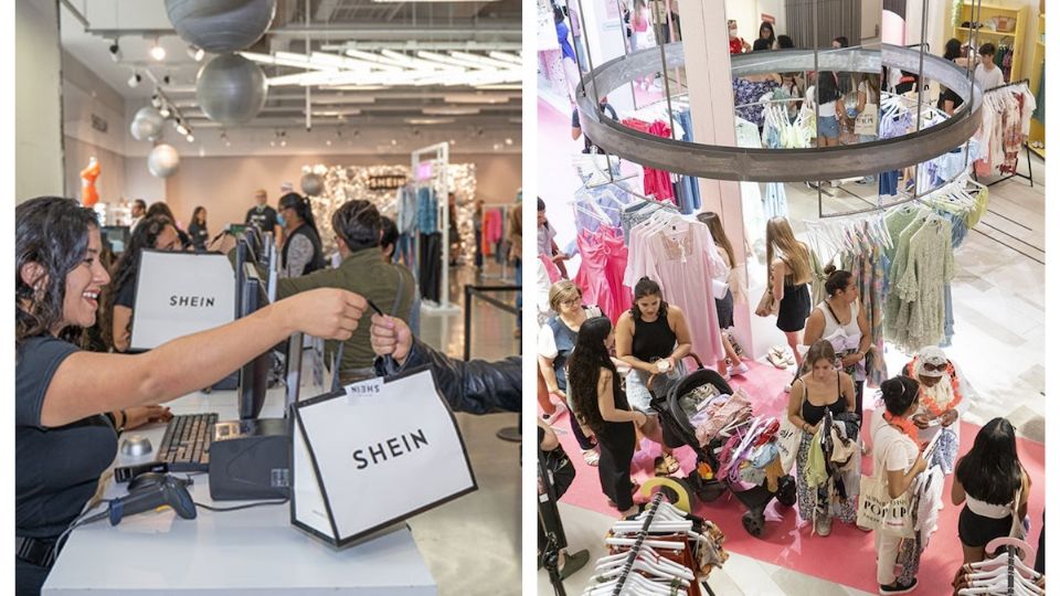 La tienda pop up de Shein estará abierta varios días.