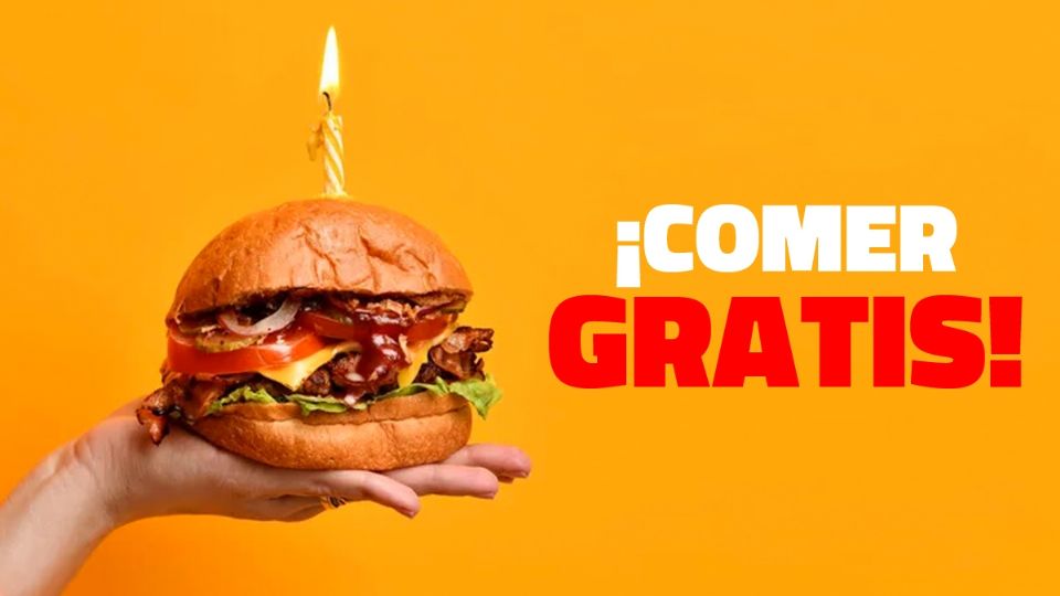 Comida gratis a cumpleañeros