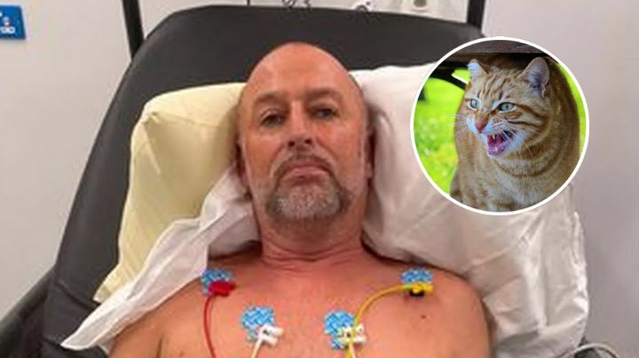 Hombre tropieza con su gato y se queda tirado 14 horas; se fracturó el cráneo y la columna