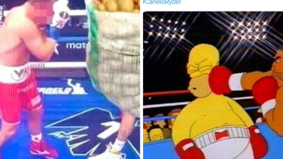 Los memes de la pelea del 'Canelo' y Ryder.