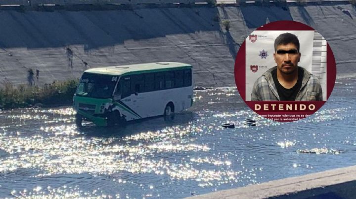 Roba autobús, choca contra más de 20 autos y atropella a motociclistas