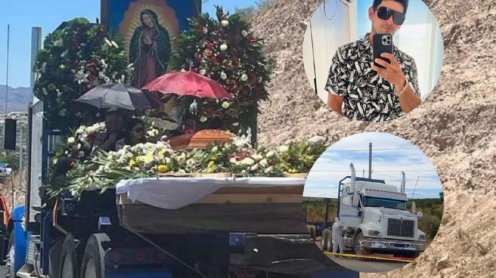 Traileros despiden a querido chofer de 23 años; murió de tres balazos en asalto