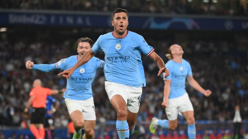 Rodri festejó un gol histórico