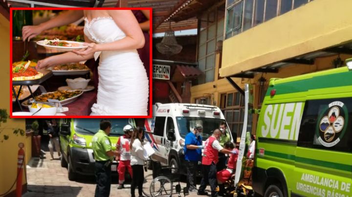 Boda termina con más de 100 invitados intoxicados, entre ellos el novio