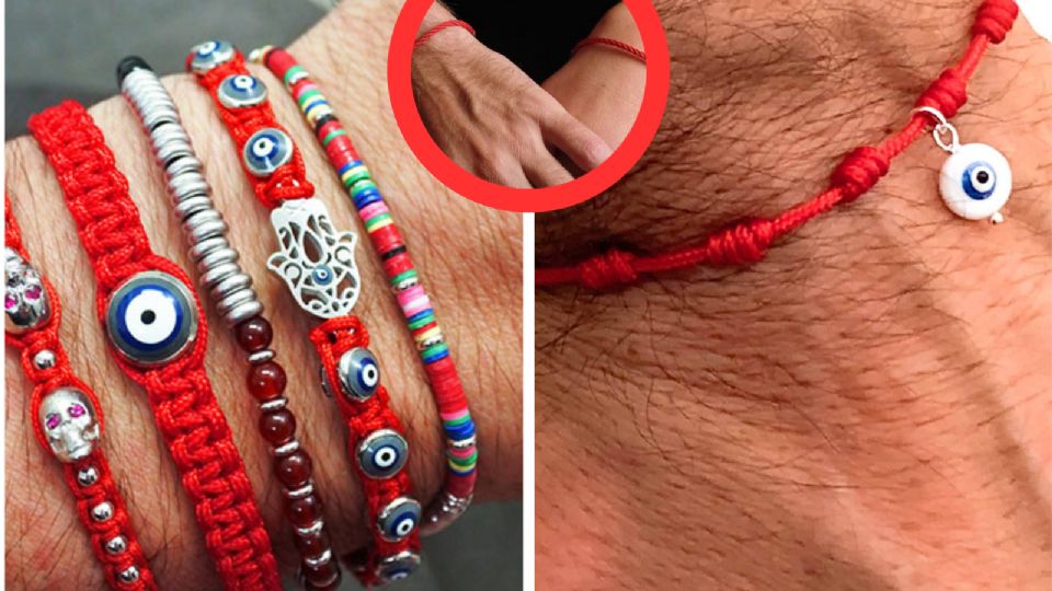 Las pulseras rojas siguen de moda.