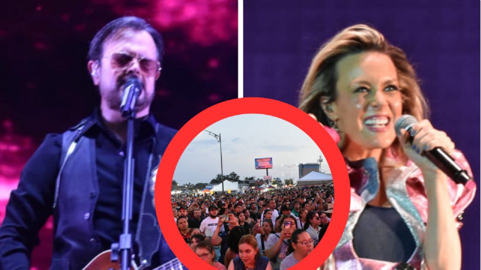 Aleks Syntek y Fey pusieron a cantar y a baiilar a miles de neolaredenses.