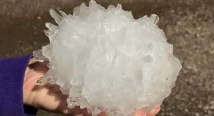 Captan caída de granizo gigante en Arkansas y Texas | VIDEO