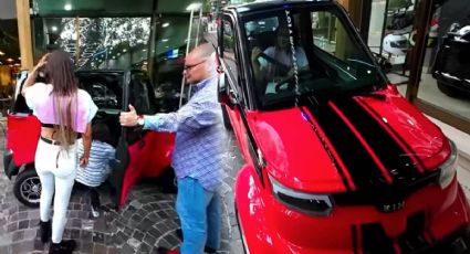 Así sorprendió en México el auto eléctrico chino a transeúntes | VIDEO
