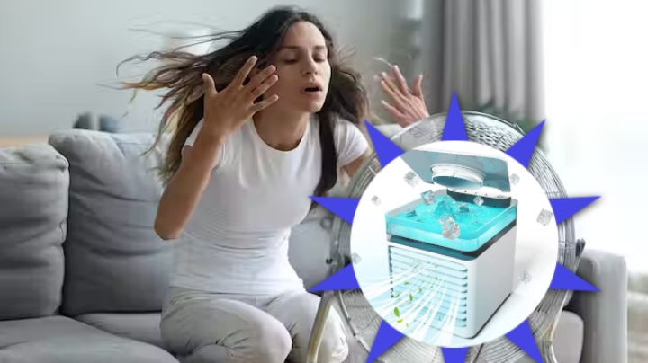 Mini aire acondicionado portátil, ¿cuánto cuesta y dónde lo venden?