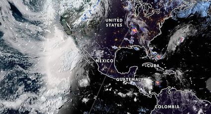 Ciclón Adrián: advierte Conagua la intensificación del fenómeno frente a costas de México