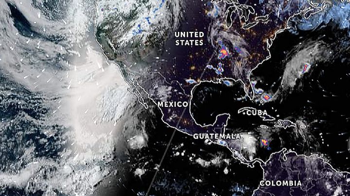 Ciclón Adrián: advierte Conagua la intensificación del fenómeno frente a costas de México