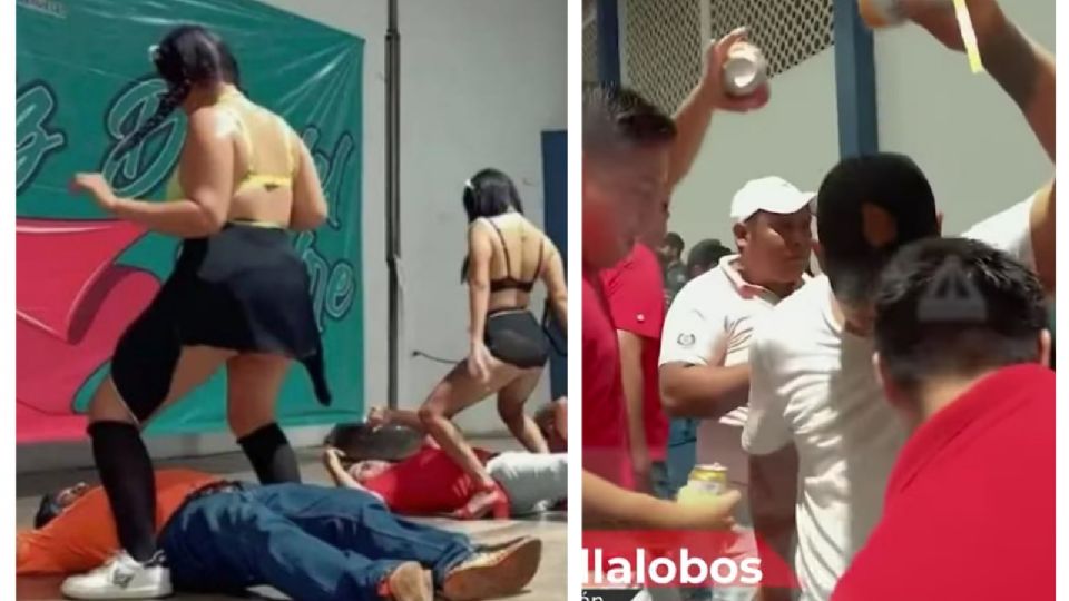 Los padres de familia fueron celebrados con strippers.