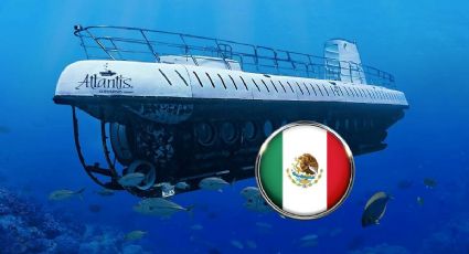 Así es el submarino mexicano que baja al océano a turistas por 2 mil pesos