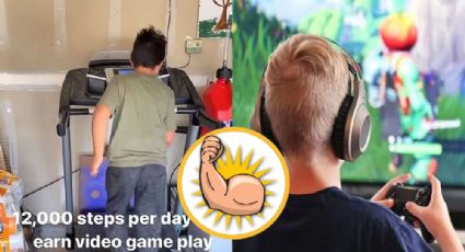 Madre obliga a sus hijos a hacer ejercicio si quieren jugar videojuegos | VIDEO